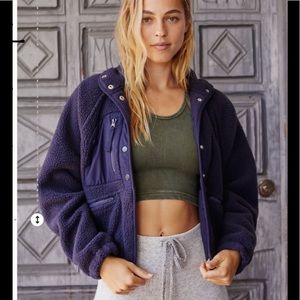 Free People Hit the Slopes Fleece Jacket